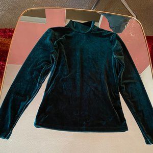 Vintage velvet top 90's